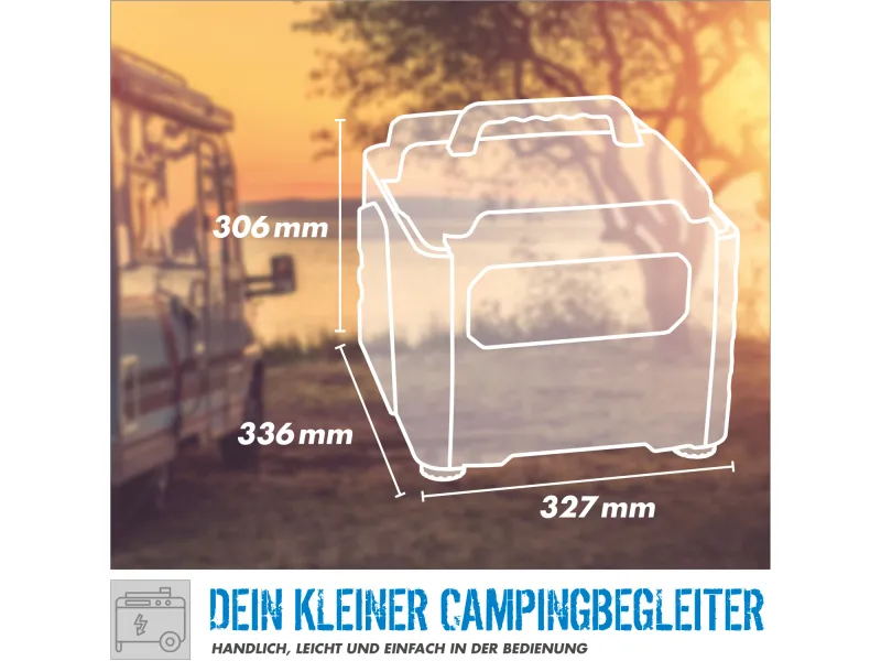 Güde Inverter Stromerzeuger ISG 1200-1 Q Benzin